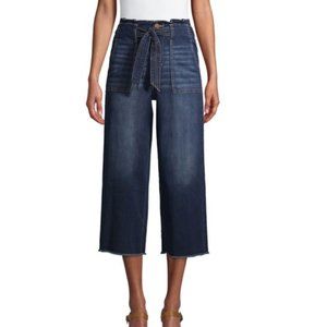 Wide Leg Paperbag Pants